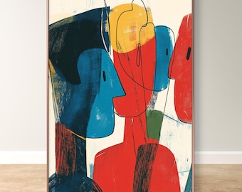Norwegians: Constructivist Scandinavian Poster (Digital Download)