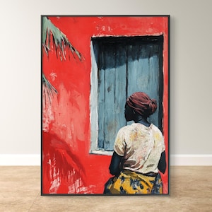 Lubumbashi, Congo: Póster de África realista (Descarga digital)