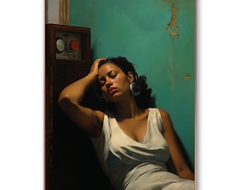 Varadero, Cuba: Printable Wall Art - Realist Tropical Poster, Instant Download (50x70 cm)