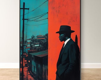 Kampala, Uganda: Surreal African City Poster (Digital Download)