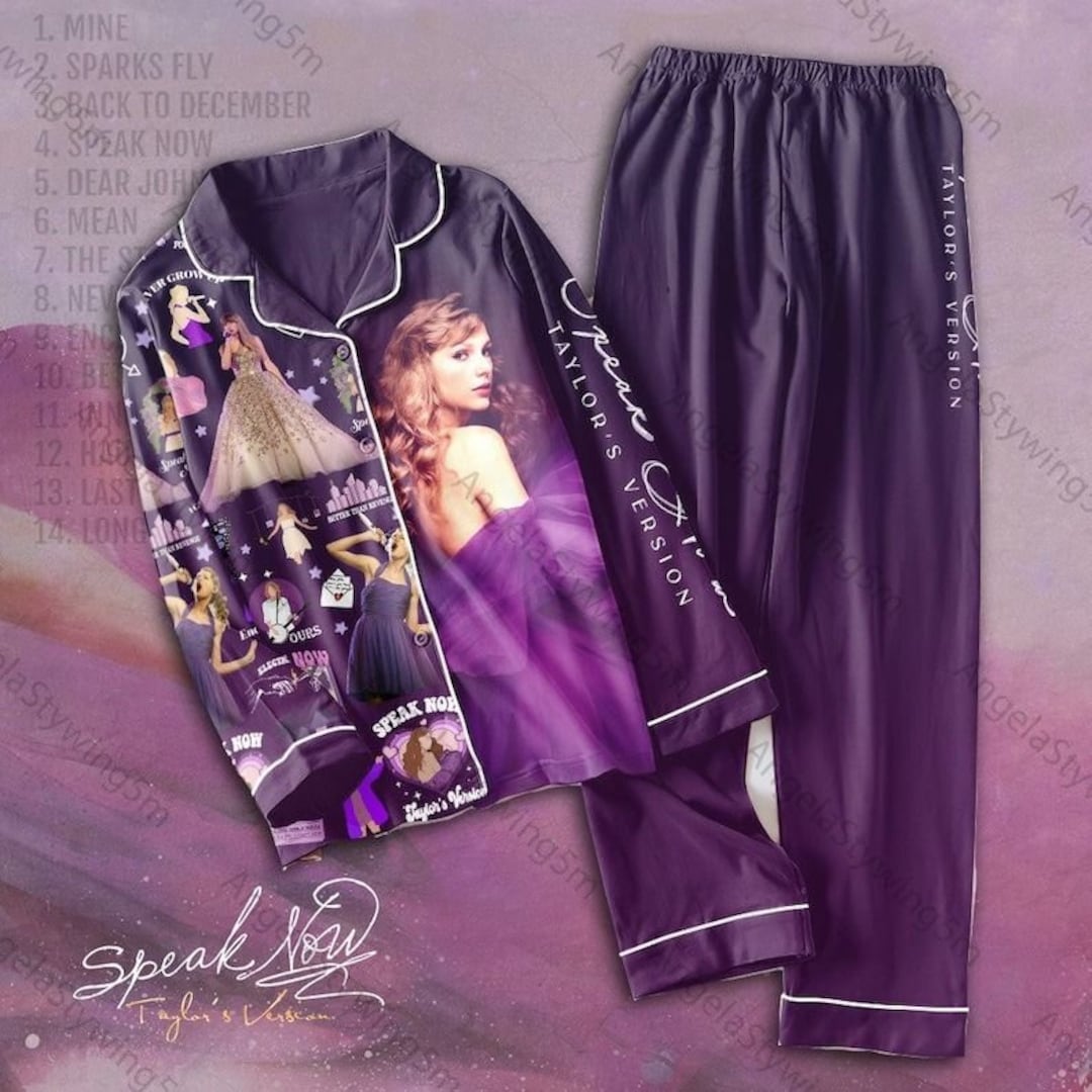 Swiftie Tour Pajamas Set, the Eras Tour Pajamas Set, Swiftie Womens