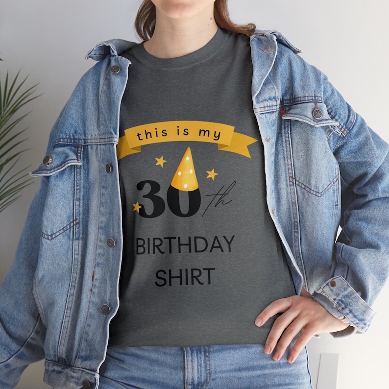 This is My 30th Birthday Shirt, Funny 30th Birthday Shirt, 30th