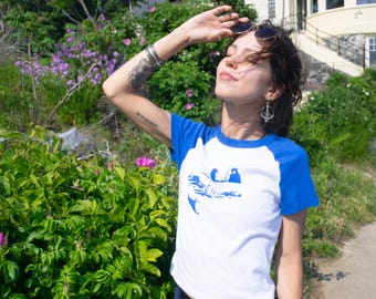 Women's Mermaid Baseball Tee - Fisherman’s Fantasy