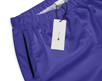 Medium slate blue #2 Unisex track pants