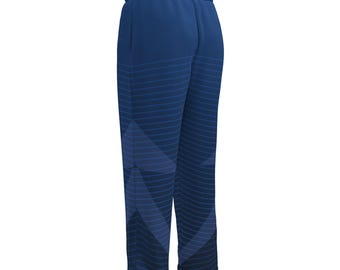 geometric 164 Wide-leg joggers