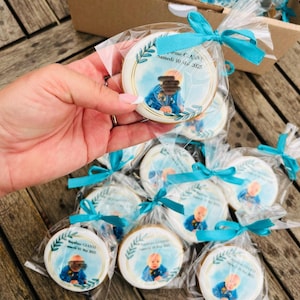 Printed biscuit, company logo, cookie, wedding, baptism, birthday