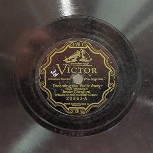 Shellac Disc Vintage 78 Record LP Album Disc Shellac Vinyl 20363 Ernest Jesse ...