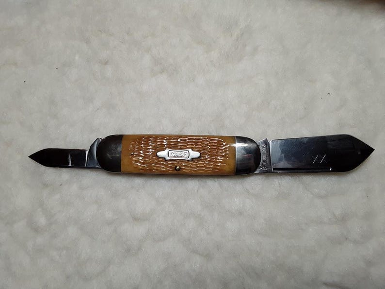 Case XX Folding Pocket KNIFE Elephant Toenail 62050 Light Brown Bone Sunfish 94 zdjęcie 8