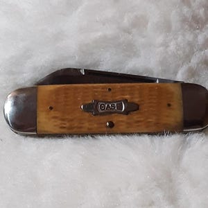 Case XX Folding Pocket KNIFE Elephant Toenail 62050 Light Brown Bone Sunfish 94 zdjęcie 5