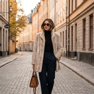 Emba Mink Coat - Etsy