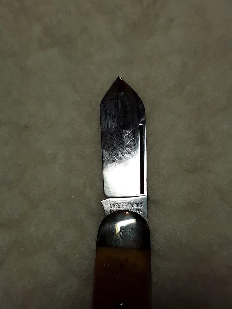 Case XX Folding Pocket KNIFE Elephant Toenail 62050 Light Brown Bone Sunfish 94 zdjęcie 12