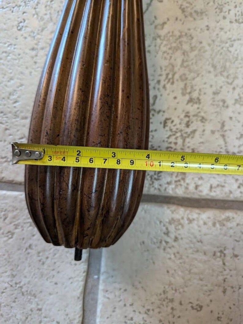 Round Walnut Posts Round Bed Post Walnut Stain Wood & Resin Posts/pillars/columns Salvage ...