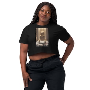 Coke Party Damen Crop Top | Kunst | Moderne Kunst | T-Shirt | Kostenloser Versand
