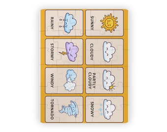 Kids' Weather Puzzle, 30-Piece