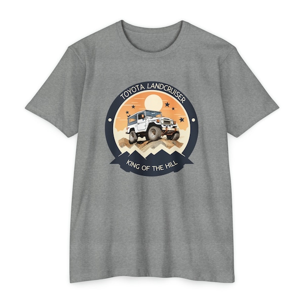 Unisex Jersey T-shirt - Toyota Landcruiser - King of the Hill