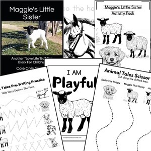 Maggie&#39;s Little Sister Activity Sheets PDF