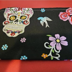 Skull change purse