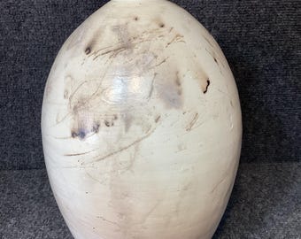 Jarrón decorativo Raku de crin de caballo