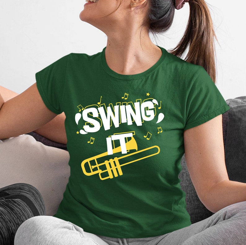 Trombone Shirt, Jazz Shirt, Band Teacher Shirt, Jazz Musician Shirt