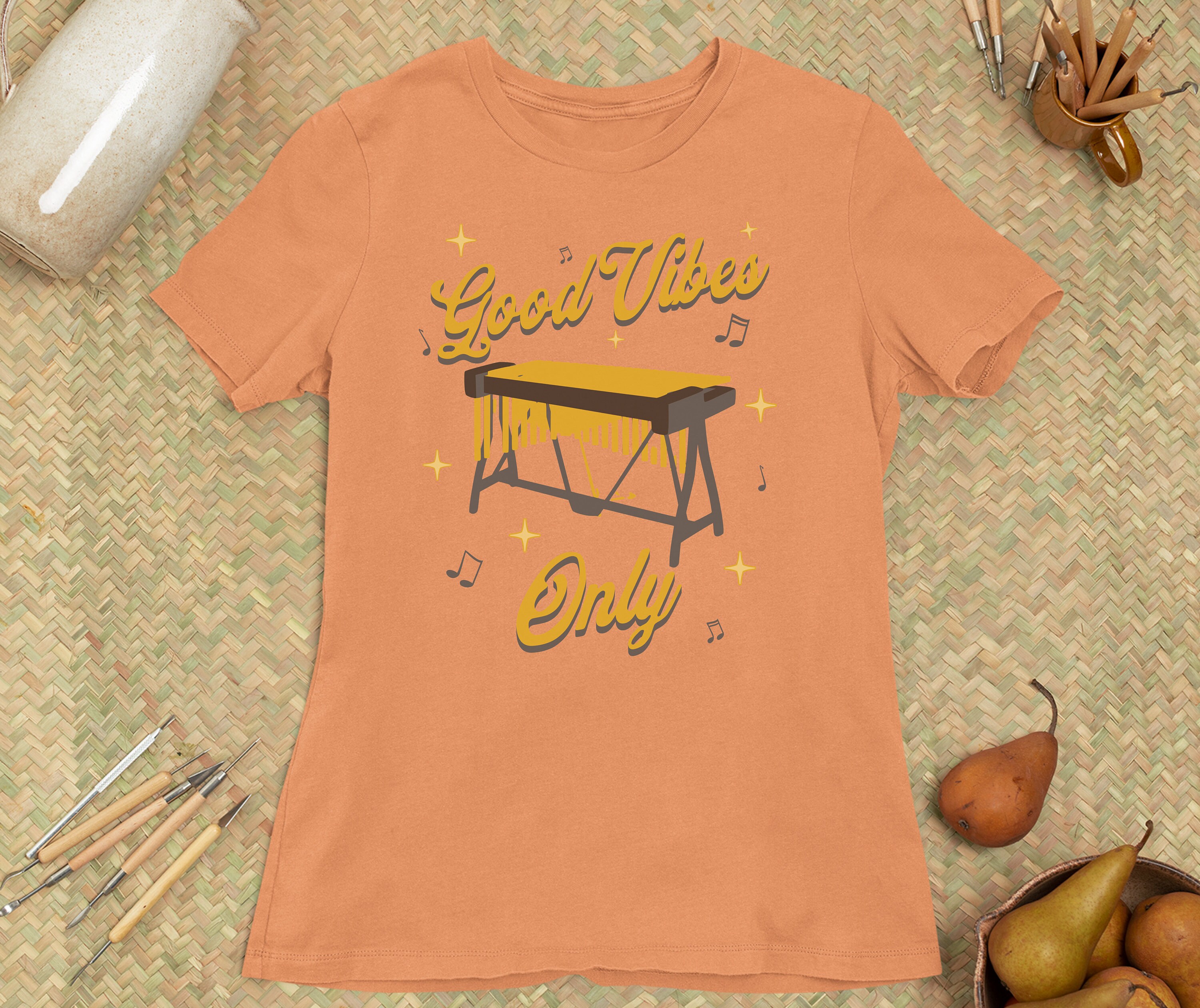 Good Vibes Only Shirt, Percussion Shirt, Good Vibes Shirt, Drummer