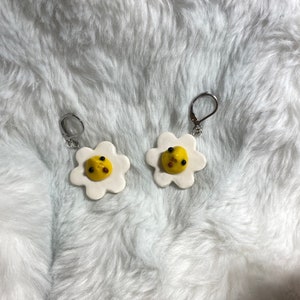 Flowers in Love Handmade Earrings, Birthday, Anniversary, Gift for Him/Her image 6