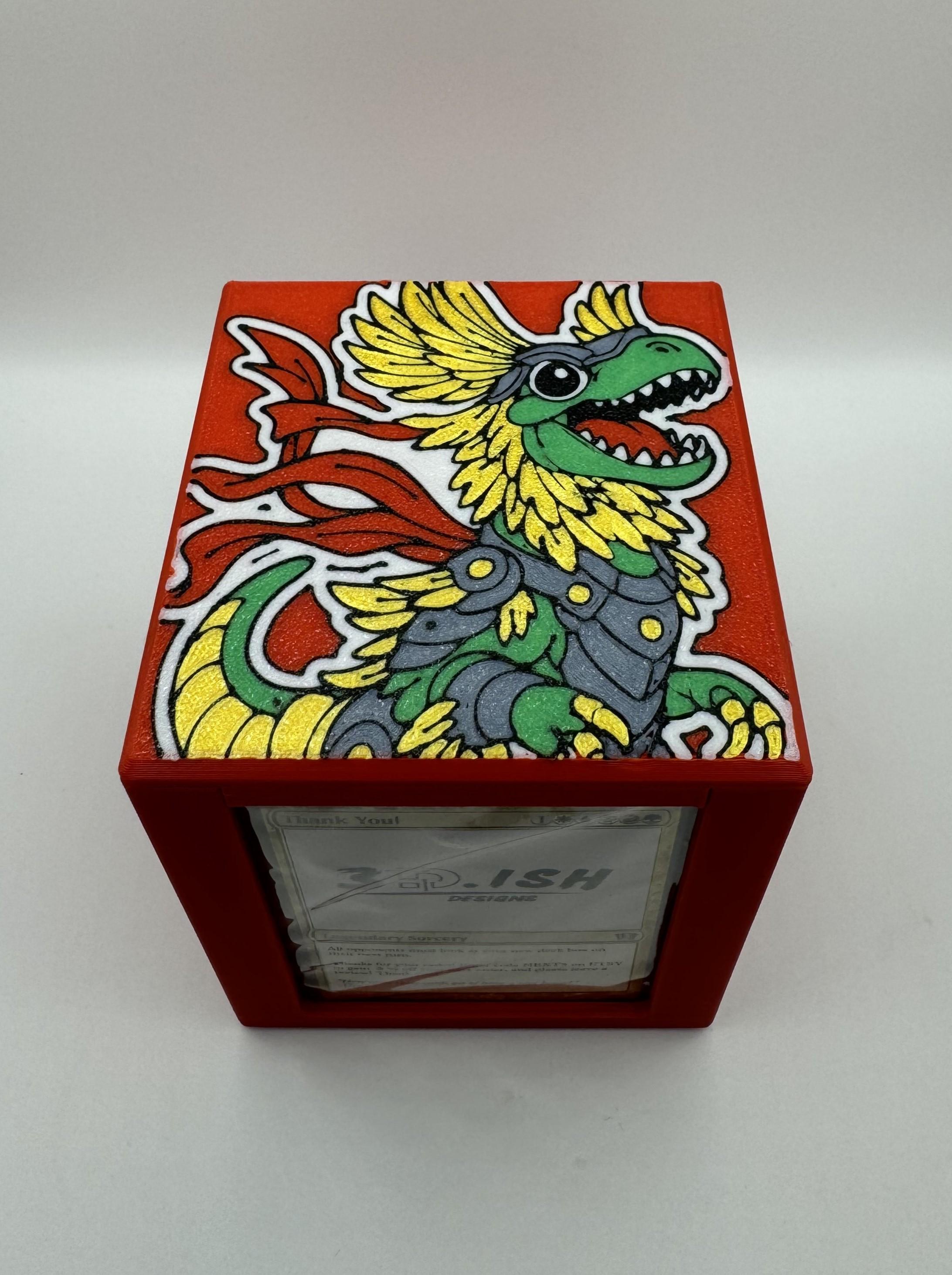 Pantlaza, Sun-favored - Magnetic Commander Showcase Deck Box - Etsy