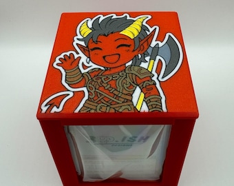 Karlach, Fury of Avernus - Magnetic Commander Showcase Deck Box - Etsy