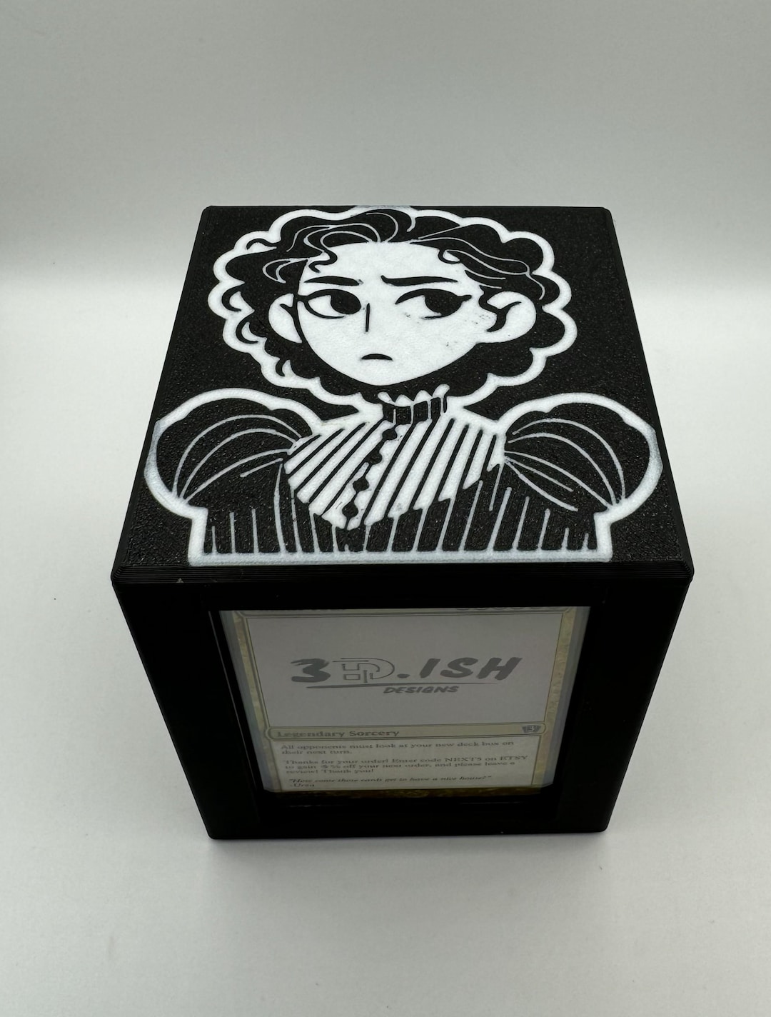 Marina Vendrell - Magnetic Commander Showcase Deck Box - Etsy Marina Vendrell - Magnetic Commander Showcase Deck Box - Etsy