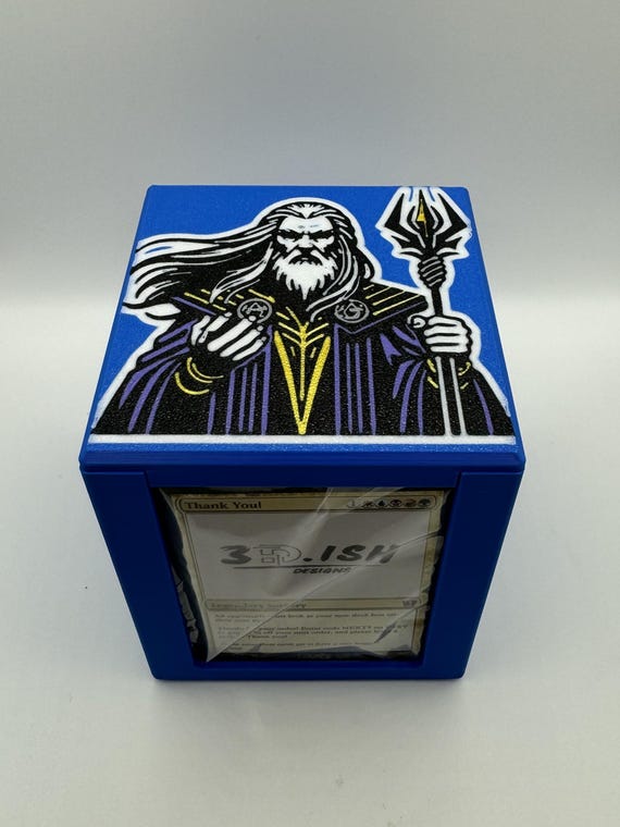 Urza - Magnetic Commander Showcase Deck Box - Etsy