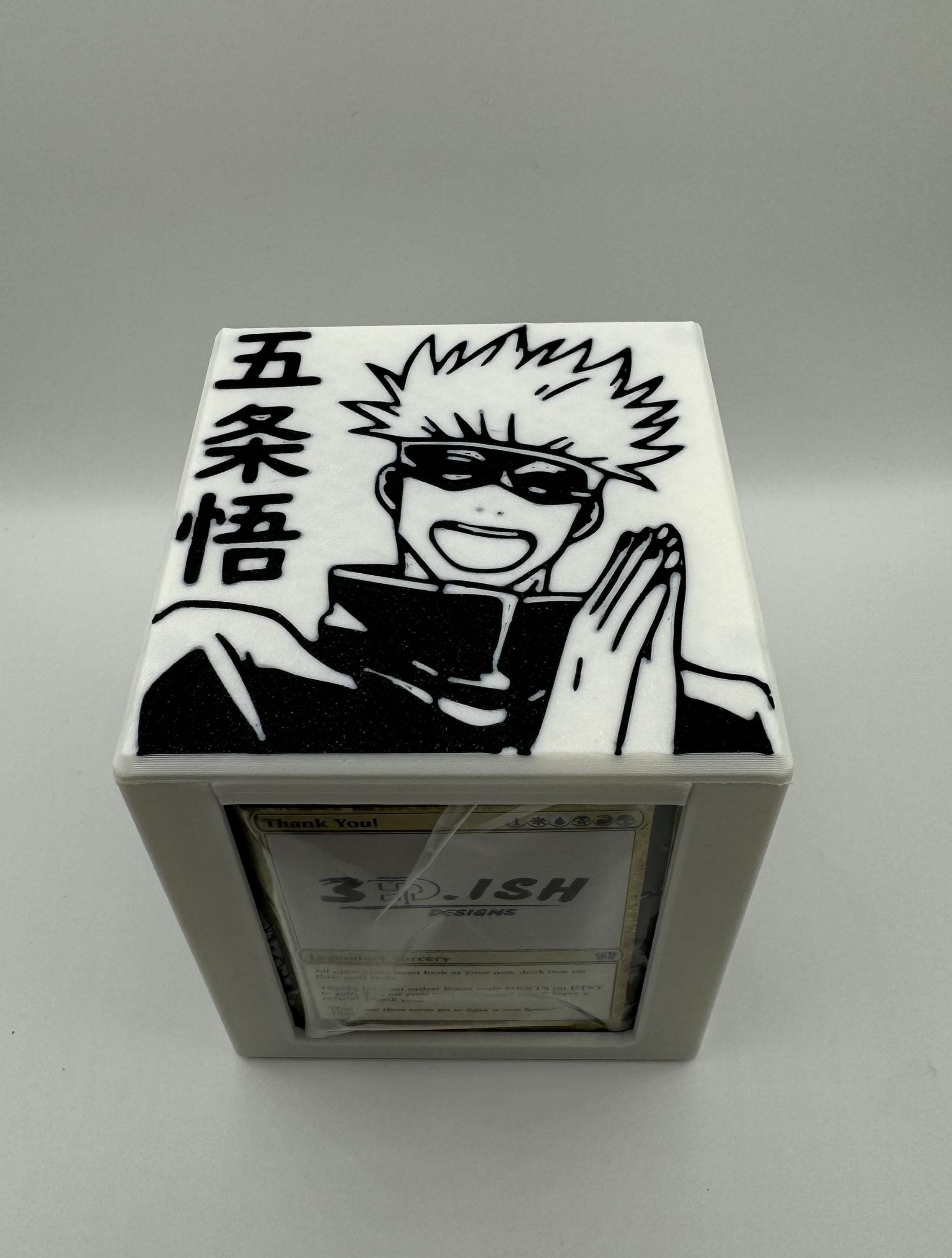 Gojo, the Strongest - Magnetic Commander Showcase Deck Box - Etsy
