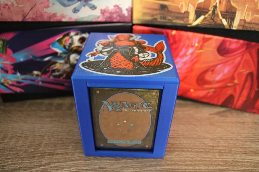 Neerdiv, Devious Diver - Magnetic Commander Showcase Deck Box - Etsy