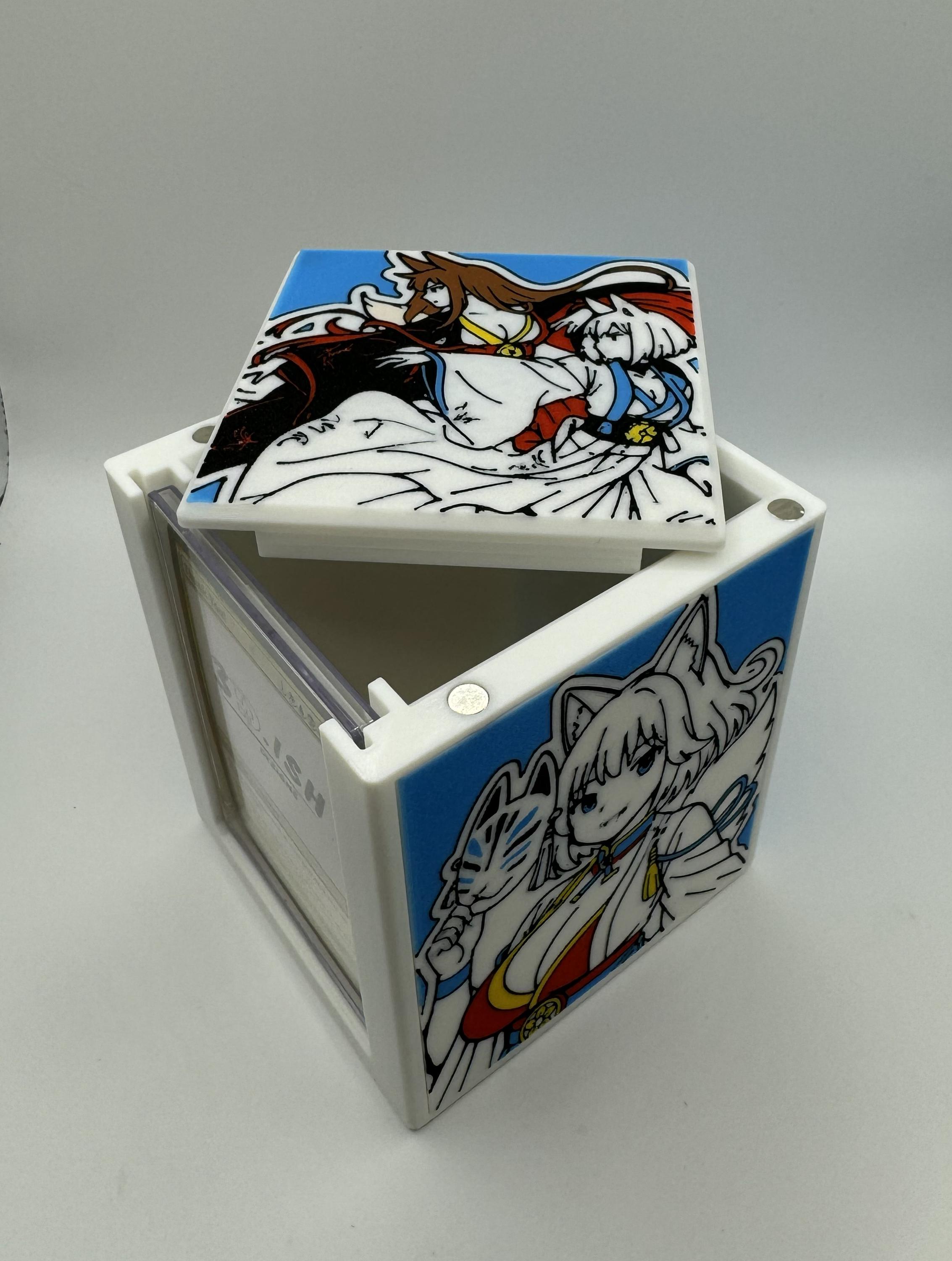 サプライ・アクセサリ・グッズ GRAND ARCHIVE  white Mini Deck Box Grand Archive Deck Box - Etsy