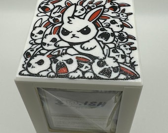 Bunny Theme - Magnetic Commander Showcase Deck Box