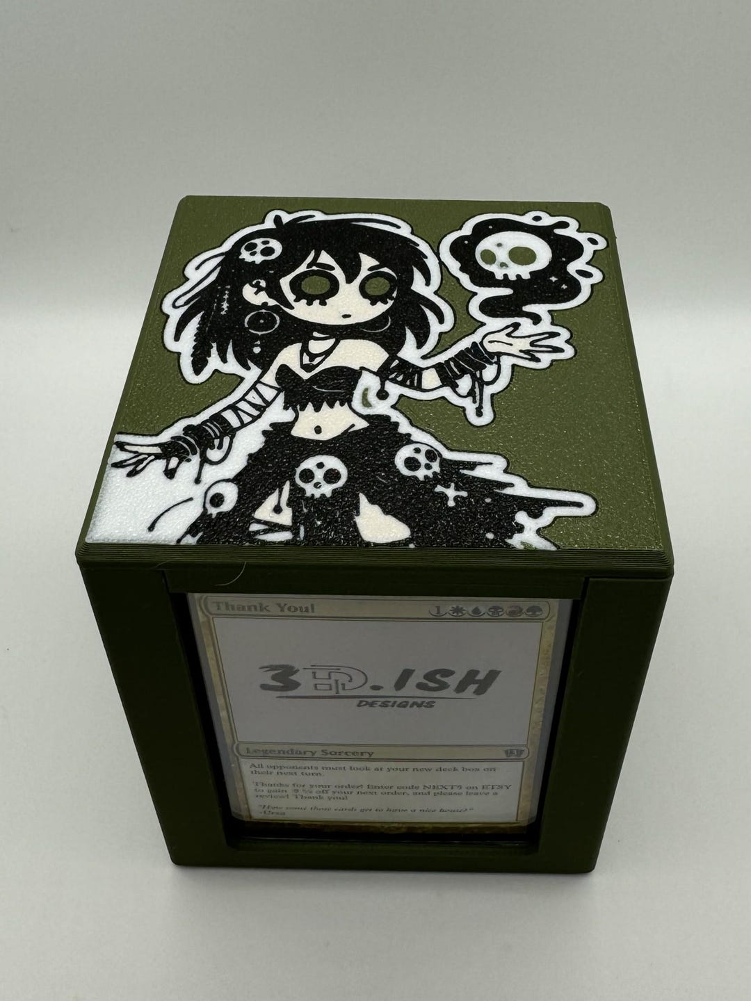 Meren of Clan Nel Toth - Magnetic Commander Showcase Deck Box - Etsy