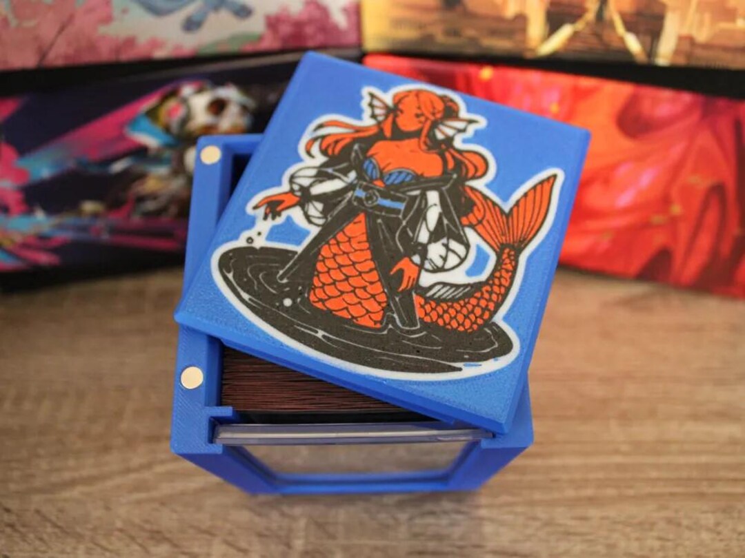 Neerdiv, Devious Diver - Magnetic Commander Showcase Deck Box - Etsy