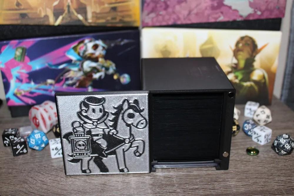 Chibi Syr Konrad - Magnetic Commander Showcase Deck Box - Etsy