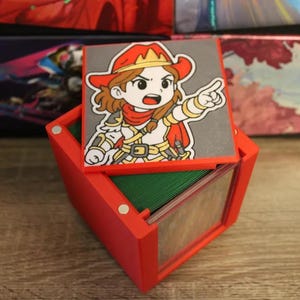Nelly Borca, Impulsive Accuser - Magnetic Commander Showcase Deck Box
