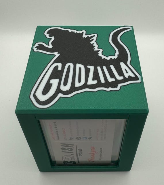 Godzilla, King of the Monsters - Magnetic Commander Showcase Deck Box - Etsy Godzilla, King of the Monsters - Magnetic Commander Showcase Deck Box - Etsy