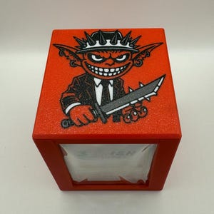 Goblin Theme - Magnetic Commander Showcase Deck Box