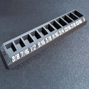 Crowfoot Wrench Holder: Magnetic Tool Organizer