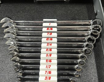 thumbnail image 2 of Universal Magnetic Wrench Tray – 9" SAE/Metric Socket Organizer – Toolbox Holder – ATB 2 of 5