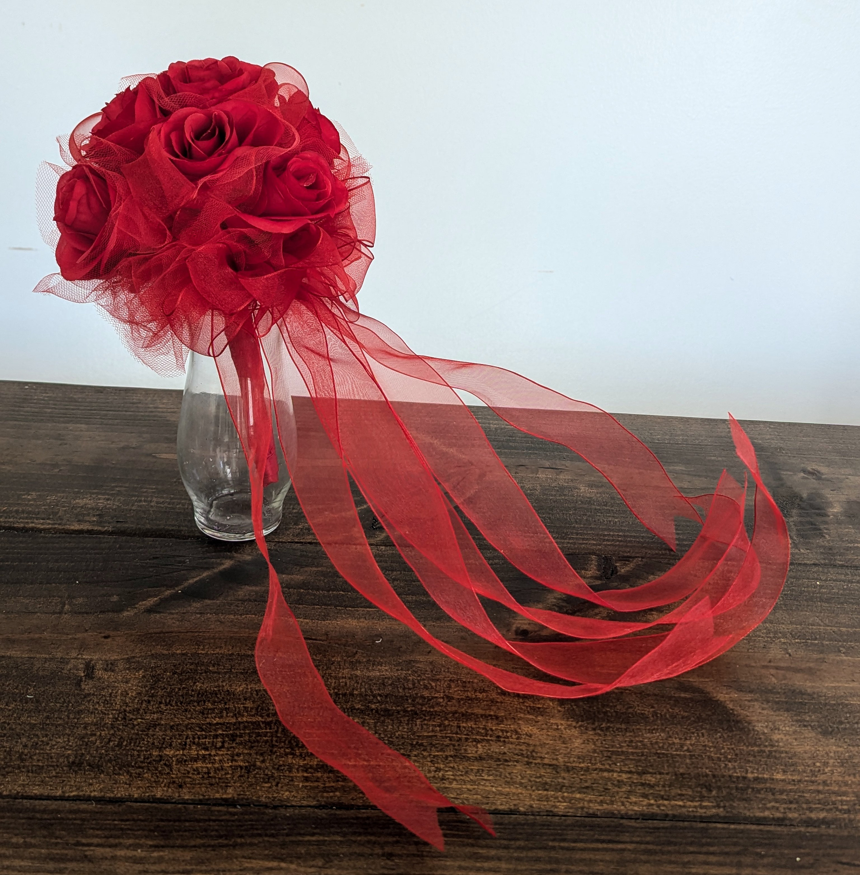 Lydia Deets Inspired Red Wedding Bouquet From Beetlejuice - Etsy
