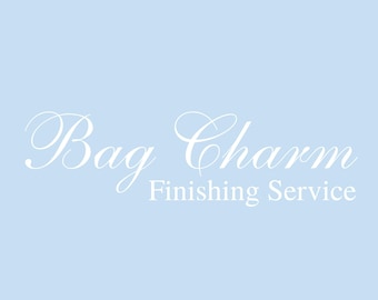 Bag Charm Needlepoint Finishing