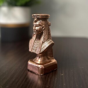 Statue of Egyptian Queen Cleopatra, Egyptian Statue Cleopatra Sculpture, Cleopatra Queen Figurine, Egyptian Altar Decor, Made in Egypt (213)