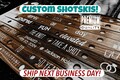 Personalized Engagement Gift, Bridal Shower Gift, Wedding ShotSki, Custom Wedding Present, Customized Shot Ski, Bridal Shower Shot Board
