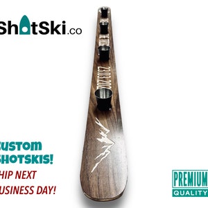 Rustico Ski Lodge Shotski - Regalo ideale per gli amanti dell&#39;Après-Ski e della montagna