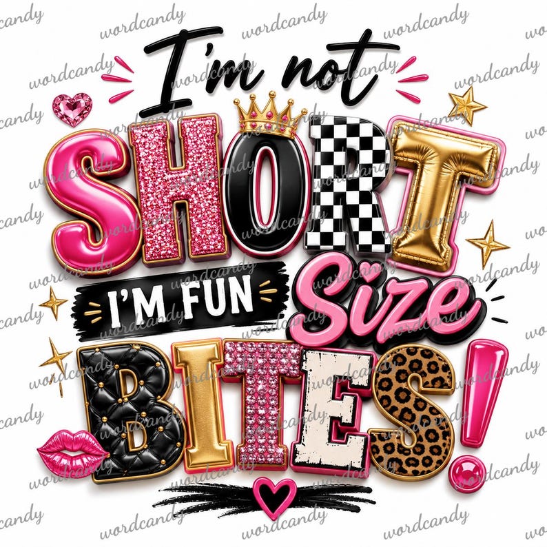 Word Candy Designer Black Girl T-Shirt Designs African American Faith Quotes Positive Affirmations Custom Dall e GPT Custom ChatGpt Wall Art Bild 11