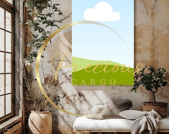 15 Canva Template Frames For Wall Art, Wall Art Mockup, Canvas Mockup, Home Interior Mockup, Frame Mockup, Cottage Core, Frame Mockup Bundle