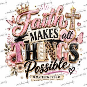 Word Candy Designer Black Girl T-Shirt Designs African American Faith Quotes Positive Affirmations Custom Dall e GPT Custom ChatGpt Wall Art Bild 13