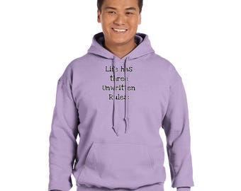 Gender Neutrales Kapuzenshirt, witziger Spruch, weiche Baumwollmischung (Unisex S-XXL)